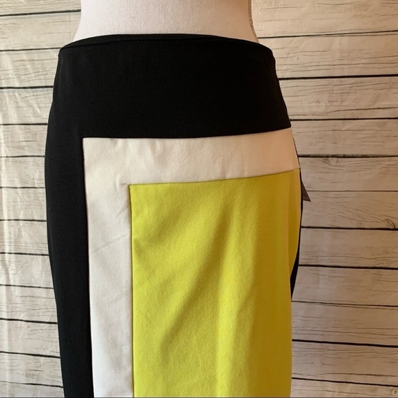 Merona Color Ebony Block Pencil Skirt Size 6 - Picture 3 of 7
